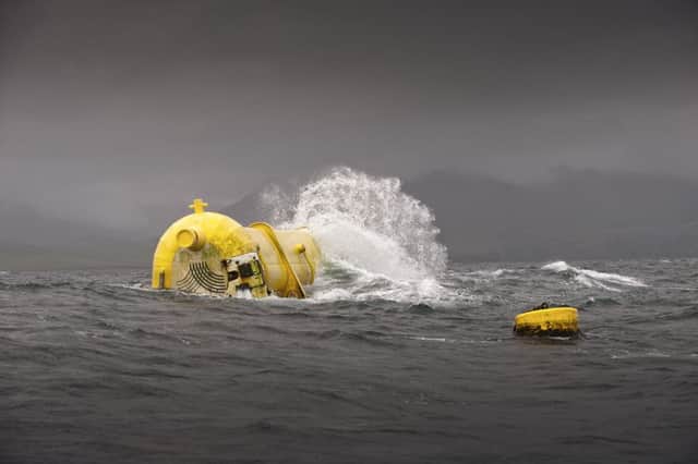 Experts are now calling for Holyrood and Westminster to unlock the potential of tidal and wave power. Picture: Scottish Renewables