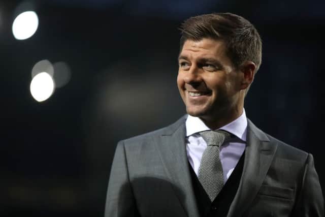 Steven Gerrard is the odds-on favourite to become the next manager of Rangers. Picture: PA