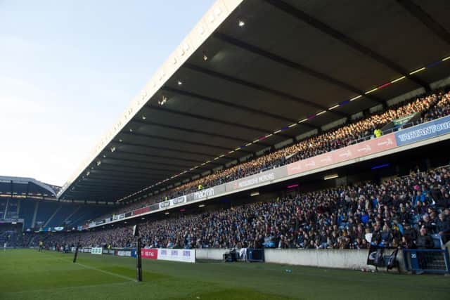 The SRU are hoping the SFA will move to Murrayfield. Picture: SNS
