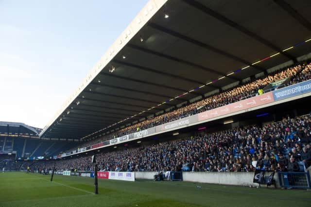 The SRU are hoping the SFA will move to Murrayfield. Picture: SNS