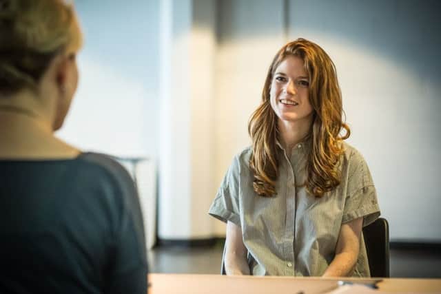 Game of Thrones star Rose Leslie, whose father has been suspended from the Tory party