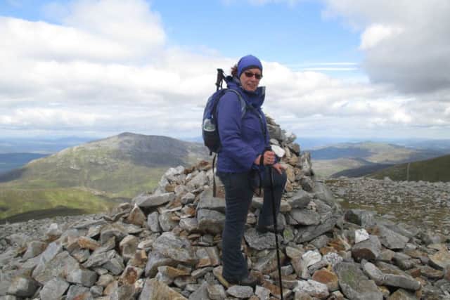 Sandra Cairncross has climbed 30 Munros.