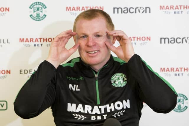 Hibernian manager Neil Lennon looks ahead to his sides match against Aberdeen. Picture: SNS
