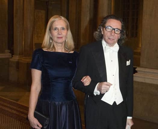 Scandal-hit Jean Claude Arnault  with his wife Katarina Frostenson. Picture: AP