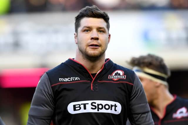 Edinburgh lock Grant Gilchrist says Edinburgh need to start well at Munster. Picture: Ross Parker/SNS