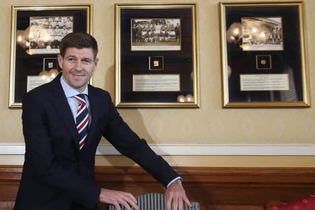 Steven Gerrard has been given a four-year deal by chairman Dave King. Picture: Getty.