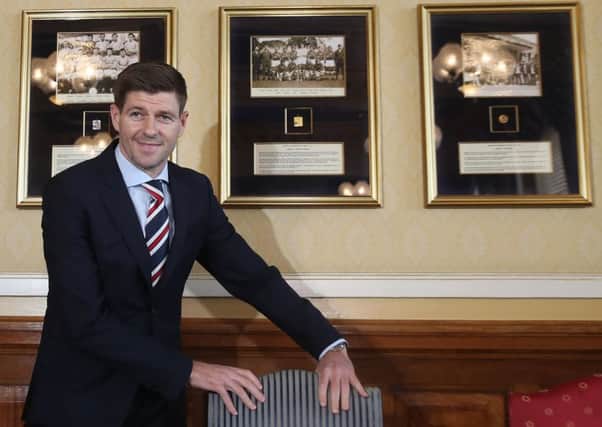 Steven Gerrard has been given a four-year deal by chairman Dave King. Picture: Getty.