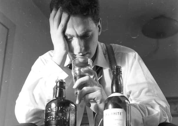High spirits soon give way to self-loathing in the everyday experience of the alcoholic. Picture: Frank Martin/BIPs/Getty