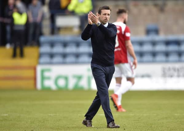 Cautious: Neil McCann isn't getting carried away. Picture: SNS Group