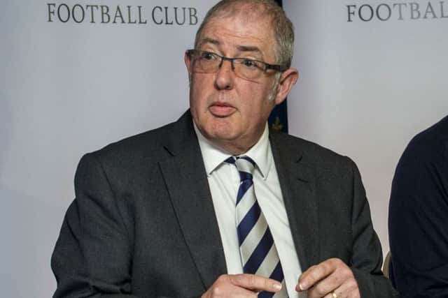 Alan Young quit his role as Raith Rovers chairman immediately after the side's play-off loss to Alloa. Picture: SNS Group