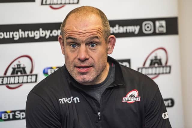 Richard Cockerill was 'proud' of his team's performance. Picture: SNS/SRU.