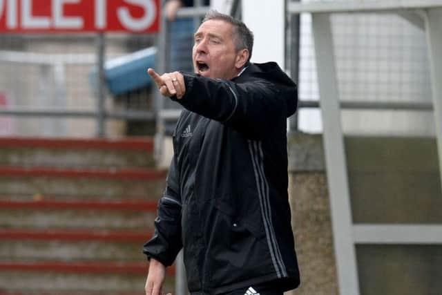 Peterhead manager Jim McInally described his team as 'thoroughly professional'. Picture: SNS.
