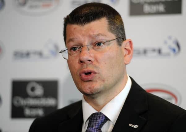 SPFL chief executive Neil Doncaster is confident of negotiating a lucrative new TV deal. Picture: Ian Rutherford.