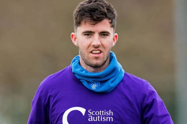Rangers midfielder Sean Goss is excited by the appointment of Steven Gerrard as manager. Picture: Ross Parker/SNS