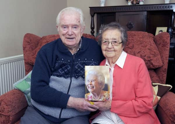 David and Ruth Brown received a special message from the Queen on their 70th wedding anniversary
