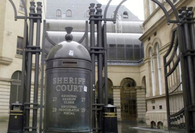 Edinburgh Sheriff Court, where the man appeared. Picture: TSPL