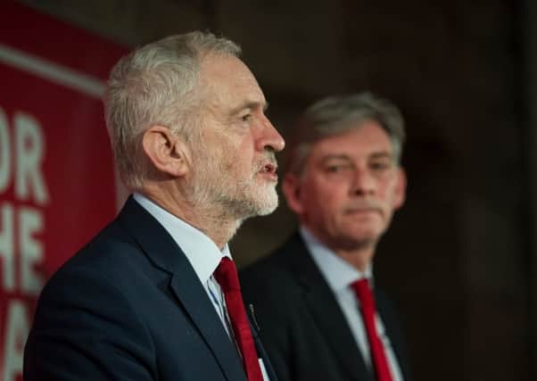 Richard Leonard is the right person for Scottish Labour leader because he backs Jeremy Corbyn (Picture: John Devlin)