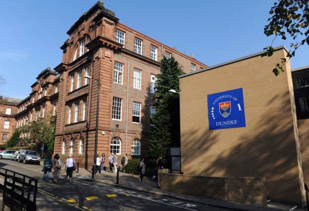 The University of Dundee. Picture by JANE BARLOW
