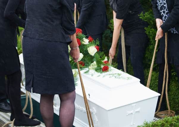Parents should not have to find thousands of pounds to pay for a child's funeral