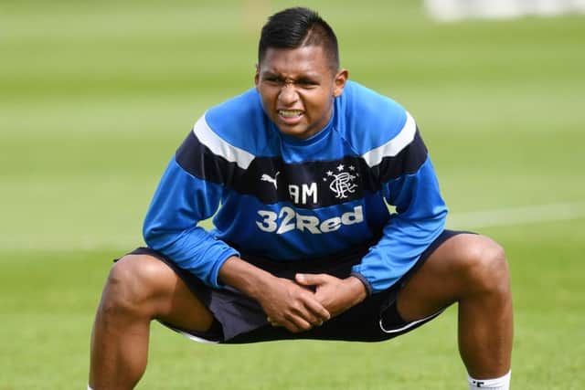Rangers' Alfredo Morelos was the subject of interest from Chinese clubs in January. Picture: Craig Williamson/SNS