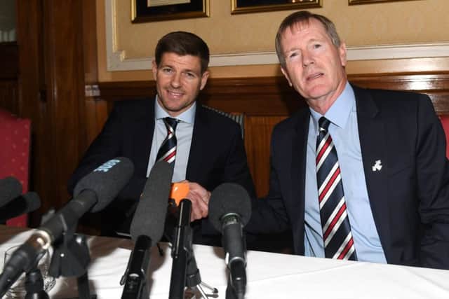 Chairman Dave King believes new manager Steven Gerrard can "tip the balance" in Rangers' favour. Picture: Craig Foy/SNS