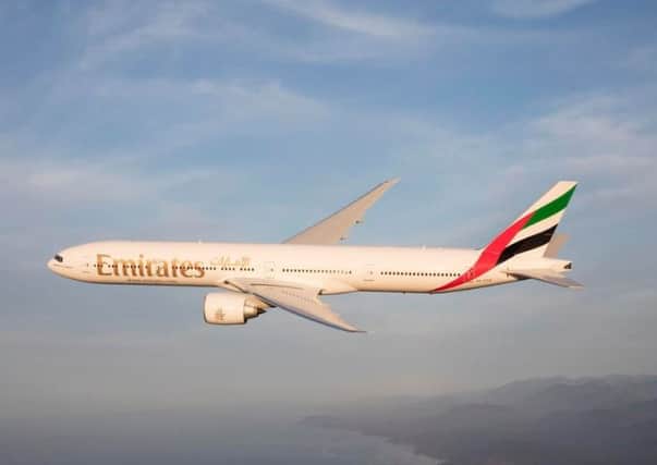 Picture: Emirates are looking for new cabin crew and are set to visit Scotland on their search, TSPL