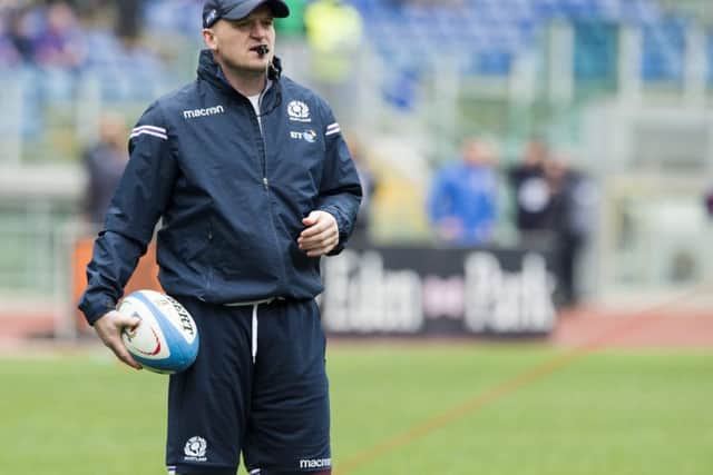 Gregor Townsend has named a 33-man squad for the Summer Tour. Picture: SNS Group