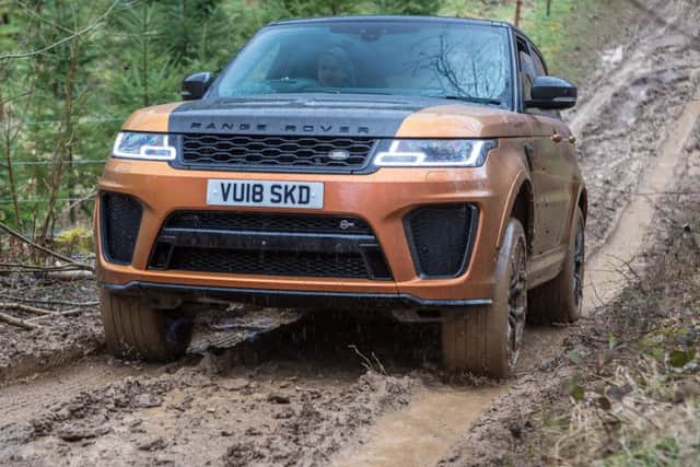 The Sport SVR is the fastest Range Rover.