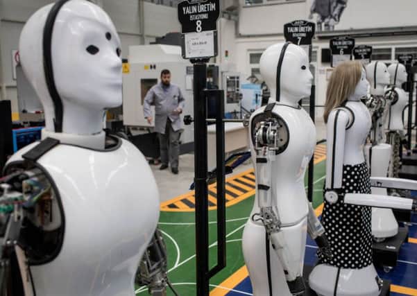 There have been fears robots will put many people out of a job (Picture: Getty)