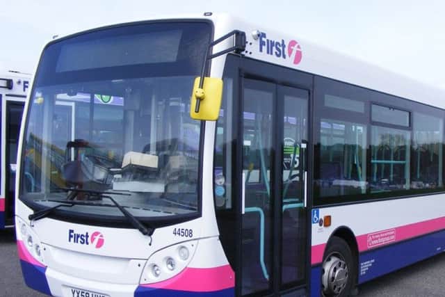 The firm recently said First Bus had made encouraging margin progress. Picture: Contributed