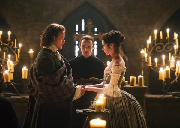 The Outlander map for Inverness details sites mentioned in the book series as well as historic places linked to the Jacobite story. PIC: Sony Pictures Television 2018.