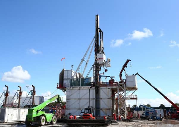Evnironmentalists and people concerned about the industrialisation of the countryside are opposed to fracking rigs like this in Scotland (Picture: PA)