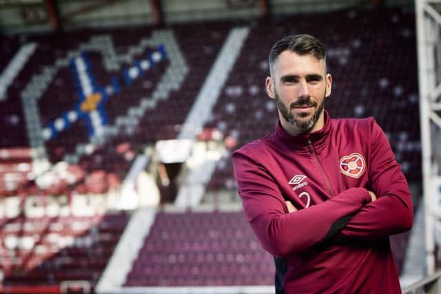 Hearts' Michael Smith looks ahead to the Edinburgh Derby. Picture: SNS