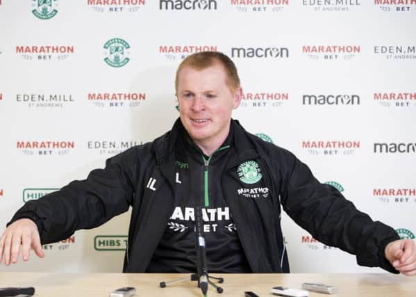 Hibs boss Neil Lennon says his players have the bit between their teeth. Picture: SNS