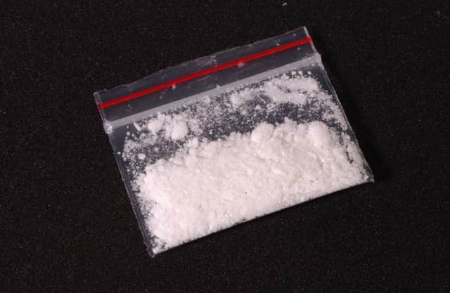 Scotland ranked first for cocaine consumed in a single session with 1.2 grams. Picture: File photo