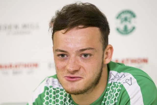 Brandon Barker is relishing the capital derby atmosphere. Picture: SNS
