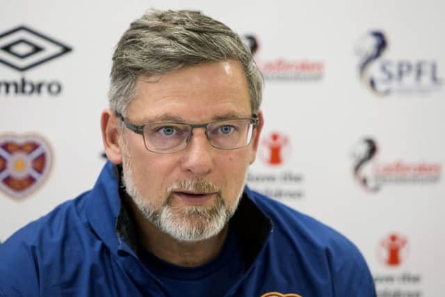 Hearts manager Craig Levein. Picture: SNS