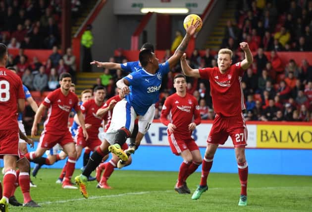 Aberdeen and Rangers took a share of the spoils from their clash at Pittodrie. Picture: SNS