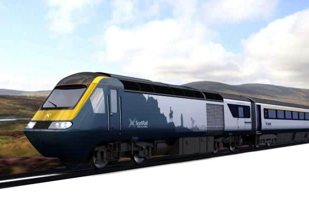 The first of ScotRail's refurbished InterCity trains has been delayed by at least two months. Picture: ScotRail