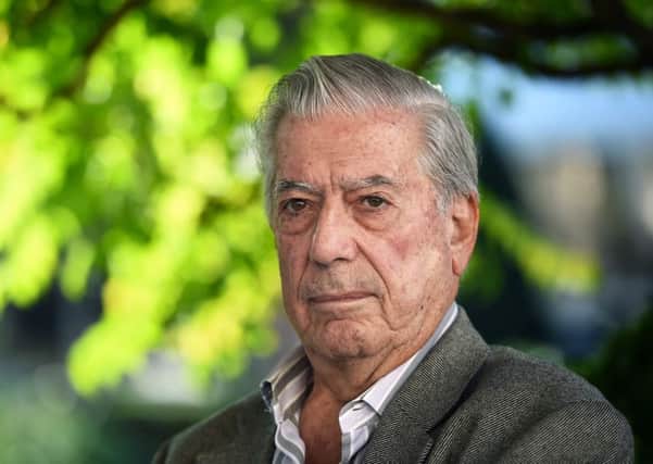 Mario Vargas Llosa  PIC: Anne-Christine Poujoulat / AFP