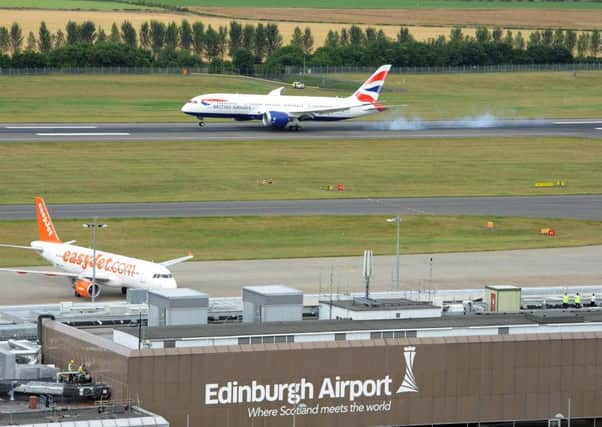 Edinburgh Airport is hosting a 'much more exciting' party than the Holyrood reception for Heathrow (Picture: Ian Rutherford)