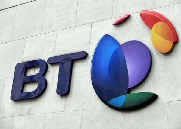 The telecoms giant is to axe around 13,000 jobs over three years as it aims to cut costs. Picture: PA