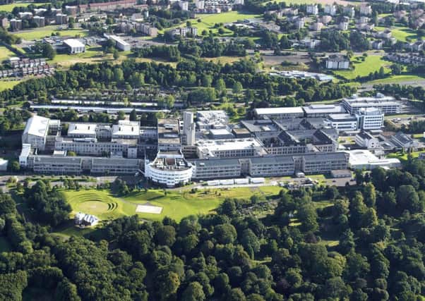 NHS Tayside's Ninewells Hospital where the tragedy took place.