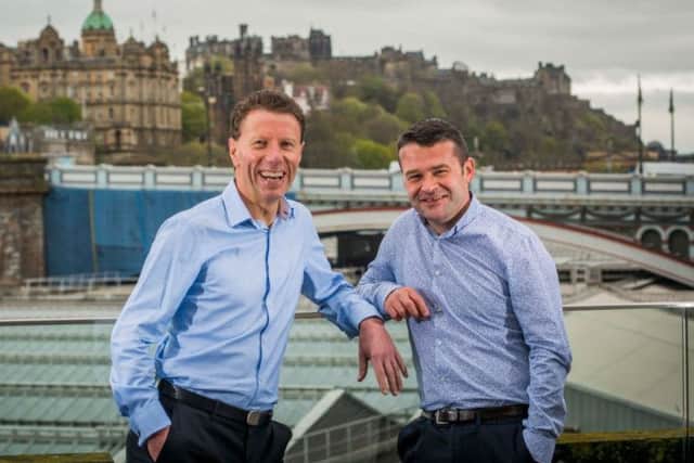 Stephen Ingledew and Kent Mackenzie. Picture: Contributed
