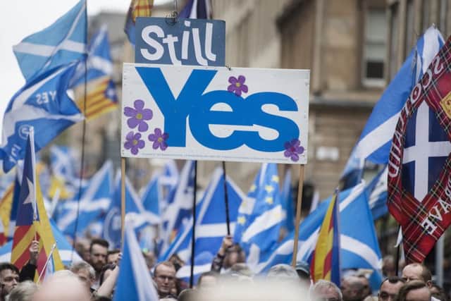 Thousands to march in pro-independence rally in Glasgow
. Picture: John Devlin