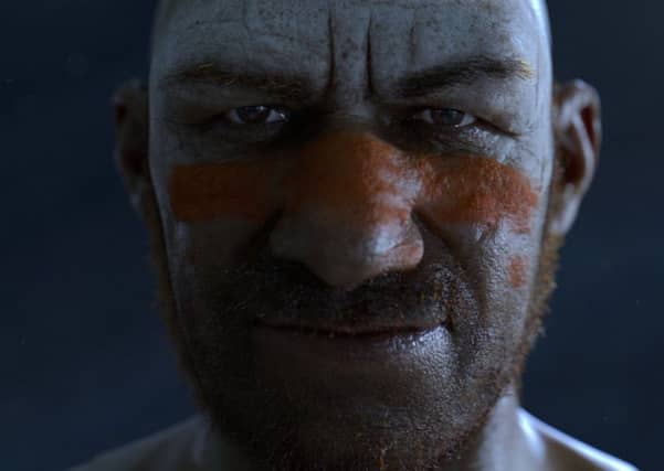 Ned the Neanderthal has been brought to life with the help of a facial reconstruction expert at Dundee University. PIC: Contributed.