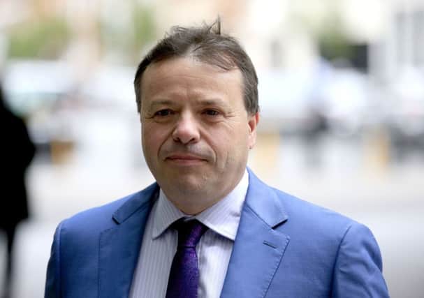 Arron Banks, who co-founded Brexit campaign group Leave.EU. The pro-leave group has been fined a record-equalling amount. Picture: PA