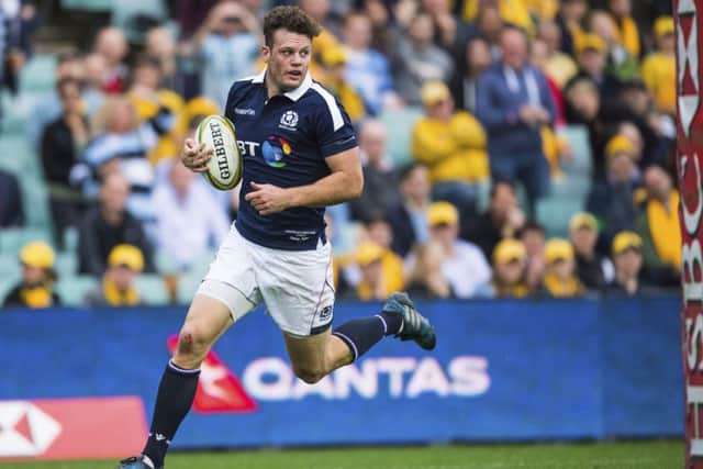 Duncan Taylor starred for Scotland in the away win over Australia. Picture: Gary Hutchison/SNS/SRU
