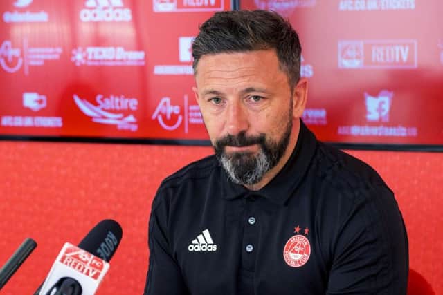 Aberdeen manager Derek McInnes. Picture: Bill Murray/SNS