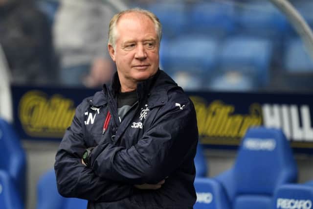 Rangers caretaker boss Jimmy Nicholl reckons the current Ibrox squad need to 'buck up their ideas' if they want to be part of Steven Gerrard's revolution. Picture: SNS Group